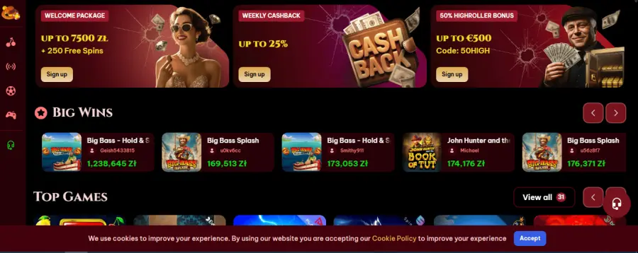 Spinogambino app download